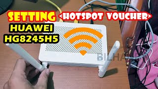 Setting Huawei HG8245H5 sebagai Access Point Mode AP Hotspot Voucher [upl. by Norab667]