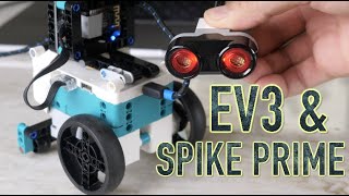 Connect EV3 Sensors to Robot Inventor EV3 Adapter [upl. by Enattirb546]