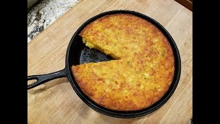 MEXICAN CORNBREAD  JANETS SIDES  CAST IRON SKILLET [upl. by Leunad]