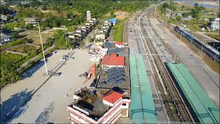 Naharlagun to railway station drone shoot view [upl. by Hoyt]