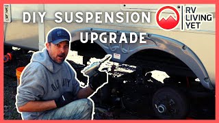 Upgrade Trailer Suspension DIY Installation  MORryde cre3000  RV Upgrades  DIY Ideas [upl. by Aimak282]