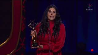 Premios TV y Novelas 2019 Mejor Primera Actriz Raquel Garza [upl. by Juliette]