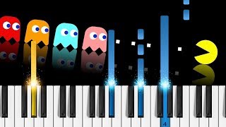 PACMAN  Original Theme  Piano Tutorial  Piano Cover [upl. by Goetz833]