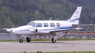 Piper PA31 Navajo Takeoff [upl. by Ennaus]