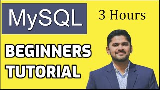 Learn MySQL in 3 Hours with 45 lessons  Amit Thinks  MySQL Tutorial for Beginners [upl. by Ellecrag]