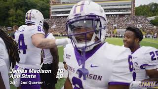 JMU Football Cinematic Recap vs App State [upl. by Schwinn]