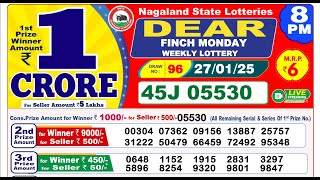 🔴Dhankesari Result 0800pm 270125  Night Dear Lottery Result [upl. by Aidyn657]