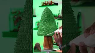 Very creative Christmas tree cake christmas holiday christmasdecor christmastree family [upl. by Nimra589]