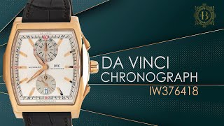 IWC Da Vinci Chronograph IW376418 [upl. by Hareema]