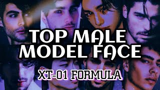 ☣️XT01 formula♛ TOP RATED MASCULINE FACE Subliminal utmost male beauty [upl. by Yrrap]