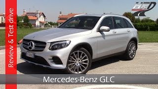 2016 MercedesBenz GLC 250d 204 hp  Test driveProva su strada amp ReviewRecensione [upl. by Eux]