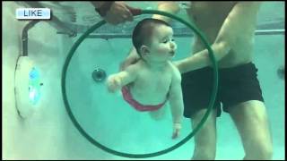 NATACION PARA BEBES de 1 a 6 meses [upl. by Elise]