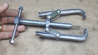 Amazing Ball Bearing Puller Homemade Metal Tool  Alyen anahtardan çektirme yapımı [upl. by Katey]