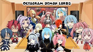 That Time I Got Reincarnated as a Slime React to Rimuru amp Octagram 8 Star Demon Lords [upl. by Bail9]