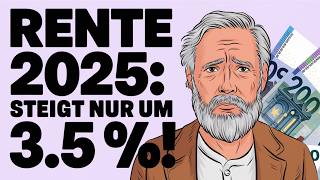 Schock für Rentner Die Wahrheit hinter der Rentenerhöhung 2025 [upl. by Philipa616]