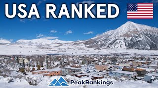 USA Ski Destinations RANKED  Worst to Best [upl. by Enatan]