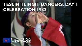 Teslin Tlingit Dancers First Performance Celebration 1982  Sealaska Heritage [upl. by Subak700]