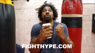 DAVID HAYE BREAKS DOWN JOSHUA VS KLITSCHKO EXPLAINS WHY KLITSCHKO WILL GET DQD [upl. by Pollock]