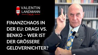 FINANZCHAOS DRAGI VS BENKO – WER IST DER GRÖSSERE GELDVERNlCHTER  Landmann Talk [upl. by Ahsitam]