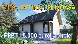 Casa LOW COST Un proiect construibil cu 15 mii euro [upl. by Chavey474]