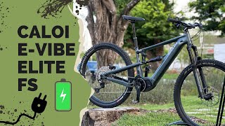 Nova Bike Full Suspencion Eletrica da Caloi  EVIBE ELITE FS [upl. by Somerset]