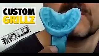 Custom Grillz Mold Instructions [upl. by Carlick]