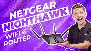 Netgear Nighthawk AX6 WiFi 6 router unboxing [upl. by Gefell476]