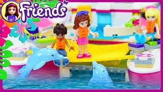 Lego Friends Sunshine Catamaran Part 2 Build Review Silly Play Kids Toys [upl. by Lukash]