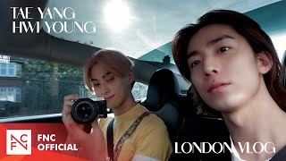 SF9 YOOTAEYANG amp HWIYOUNG  LONDON VLOG [upl. by Tnirb]