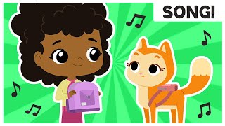 My Backpack  Fun School Songs for Kids  Toon Bops [upl. by Aisetra]