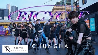 KPOP IN PUBLIC CHUNG HA 청하  Bicycle Dance Cover by Truth Australia [upl. by Nosidam]