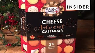 Blogger Created A Cheese Advent Calendar [upl. by Yelhs]