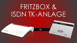 Fritzbox Tutorial  ISDN Telefonanlage anbinden [upl. by Rehotsirhc]