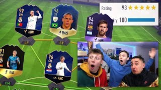 I BEAT W2S amp ANESONGIB IN A 193 FUTDRAFT  FIFA 18 [upl. by Abbotsen]