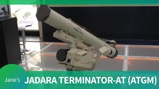 Jadaras TerminatorAT AntiTank Guided Missile AAD 2018 [upl. by Roswell]