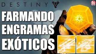 Destiny  COMO FARMAR ENGRAMAS EXÓTICOS  Para que Serve o Três de Ouros [upl. by Itoyj]