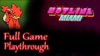 Hotline miami Full game Gameplay playthrough no commentary [upl. by Ojadnama26]