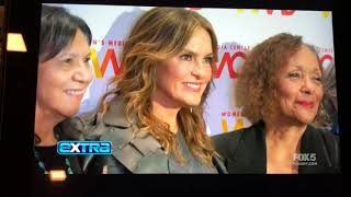 EXTRA interviews Mariska Hargitay for the Womens Media Center 2023 Womens Media Awards [upl. by Macmullin]