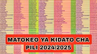 ANGALIA MATOKEO YA KIDATO CHA PILI 20242025  Form Two Results 2024  Ftna results [upl. by Amleht751]