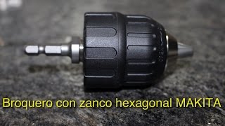 BROQUERO CON ZANCO HEXAGONAL MAKITA [upl. by Boy]