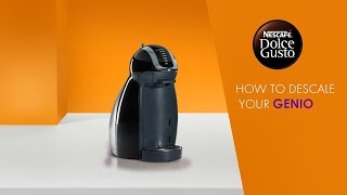 Descale NESCAFE DOLCE GUSTO Genio Coffee Machine [upl. by Ssidnac20]