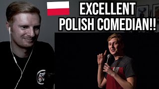 Reaction To Polish Comedian Piotrek Szumowski [upl. by Anivla]