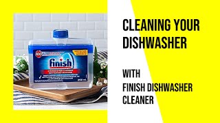 How to use Finish Dishwasher cleaner [upl. by Rebme]