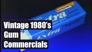 80s Gum Commercials  30 minutes of 80s nostalgia [upl. by Malone100]