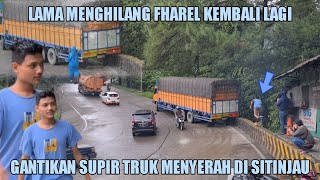 Lama Menghilang Fharel Kembali Gantikan Supir Truk Menyerah di Sitinjau Lauik [upl. by Dnomaj]