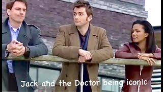 The doctor and captain Jack being an iconic duo [upl. by Alicea]