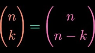 Symmetry in Pascals Triangle A Combinatorial Identity [upl. by Frodin]