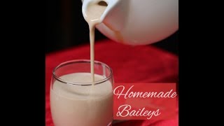 How to make Baileys Irish Cream at home  The Best Baileys Irish Cream  Bakealishcom [upl. by Leruj]