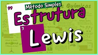 COMO escrever a ESTRUTURA DE LEWIS para QUALQUER molÃ©cula MÃ©todo Simples  Passo a Passo PARTE 12 [upl. by Neit535]