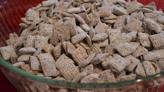 How to make Puppy Chow peanutfree recipe [upl. by Oiludbo925]